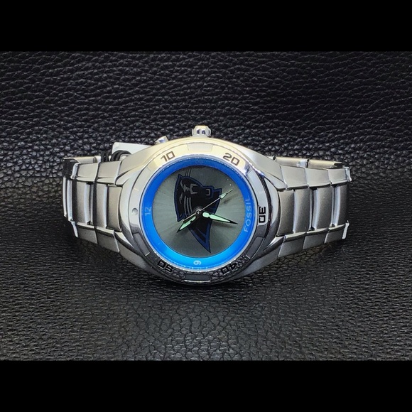 Fossil Kaleido ~ Carolina Panthers  NWT - Picture 6 of 7